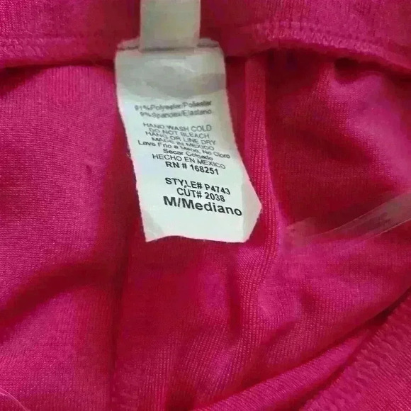 Casual palazzo wide leg barbie pink office day 2 nite comfortable lounge pant M - Picture 4 of 6